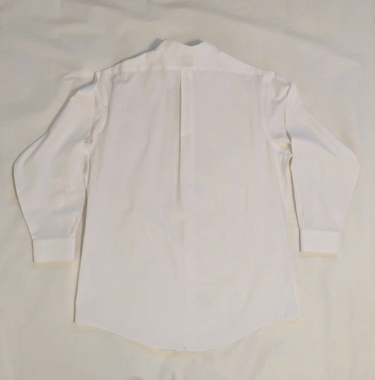 Upcycled BrooksBrothers Clerical Shirt for Cassock - Size Large