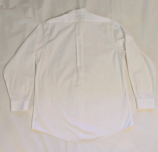 Upcycled BrooksBrothers Clerical Shirt - Size Large