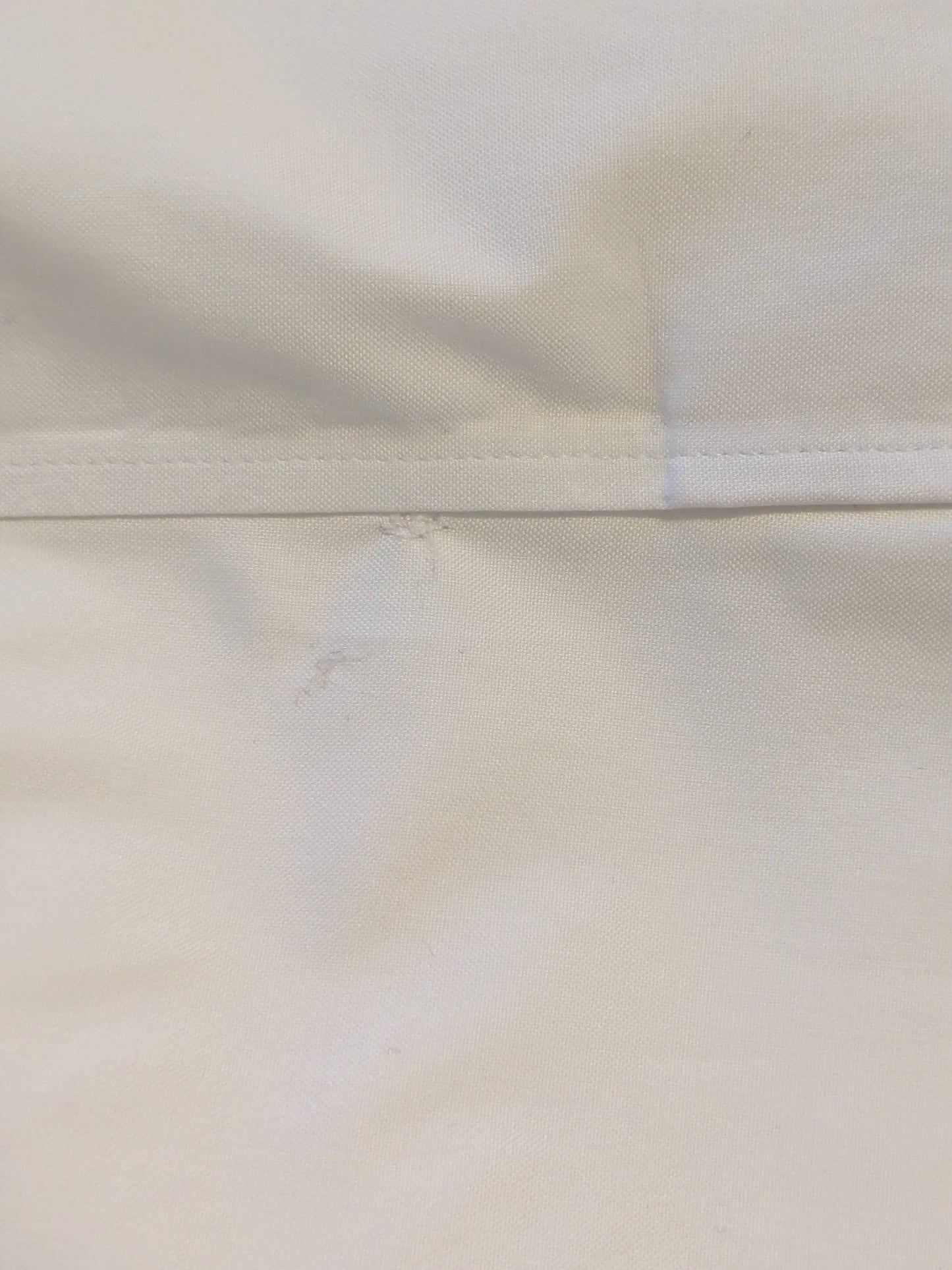 Upcycled BrooksBrothers Clerical Shirt - Size Large