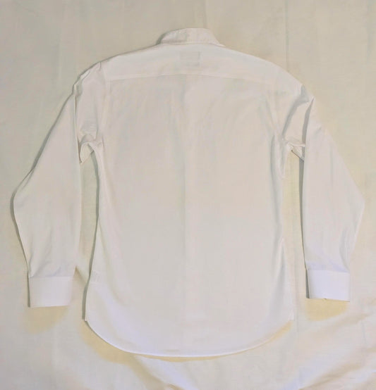 Upcycled Tie Bar Clerical Shirt for Cassock - Size Small