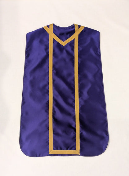 Ultra-Lightweight Travel Vestments — Reversible White & Violet Complete Set