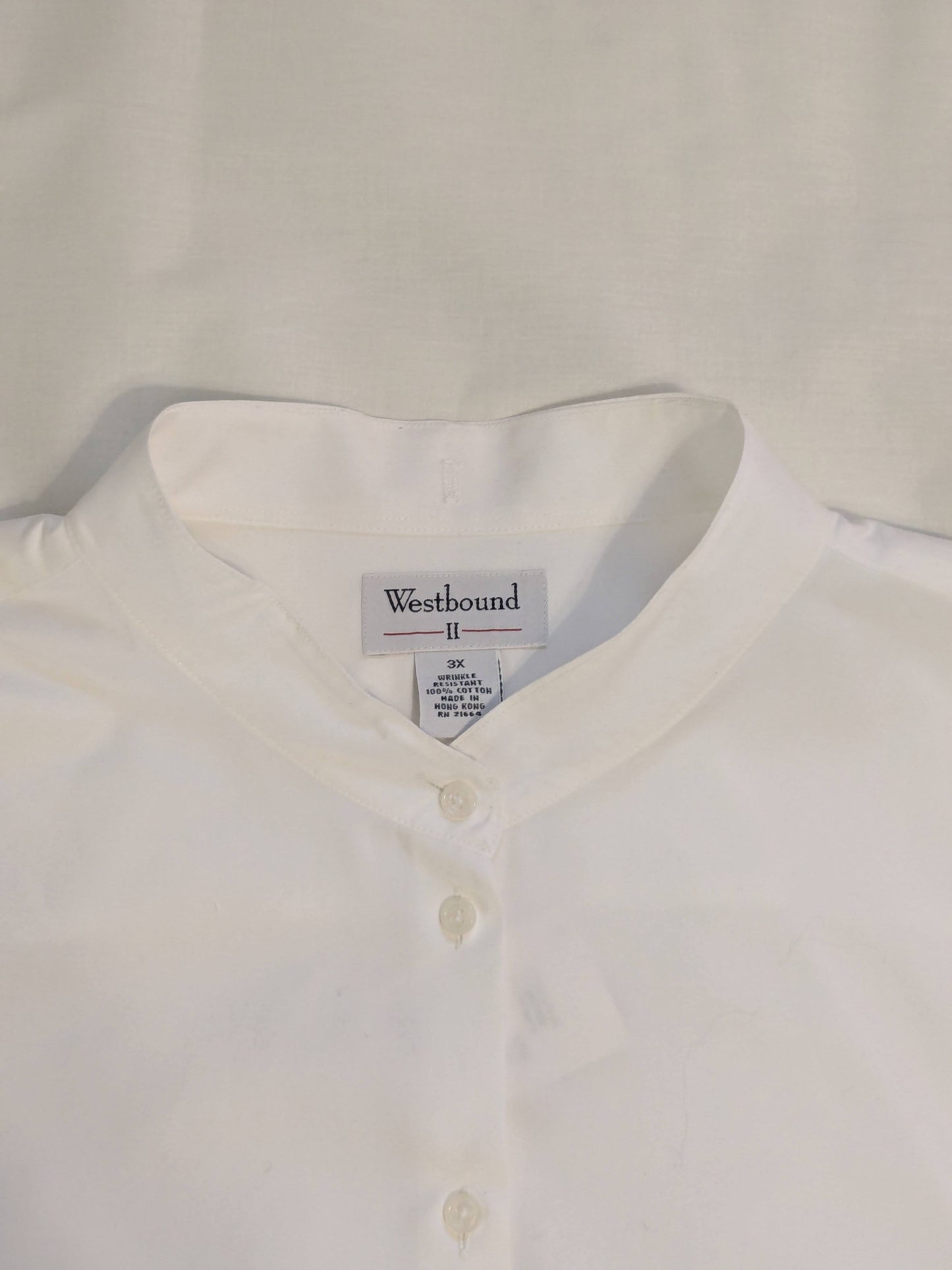 Upcycled Westbound II Clerical Shirt for Cassock - Size 3X