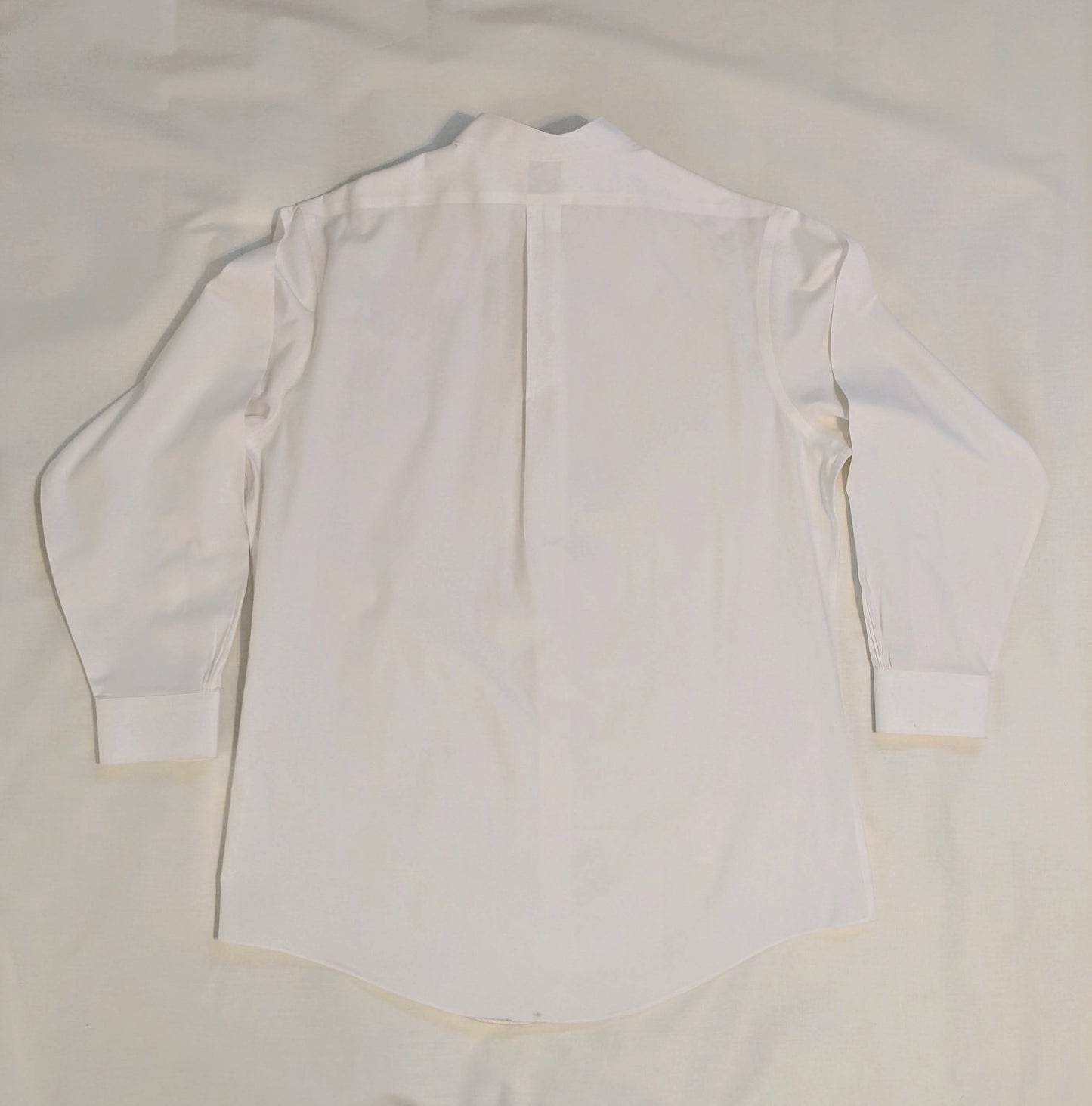 Upcycled BrooksBrothers Clerical Shirt for Cassock - Size Large