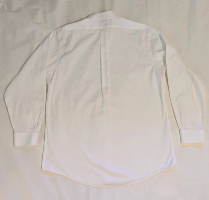 Upcycled BrooksBrothers Clerical Shirt - Size Large