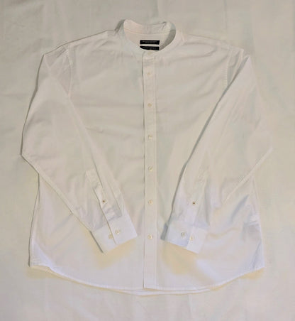 Upcycled Banana Republic Clerical Shirt for Cassock - Size XL