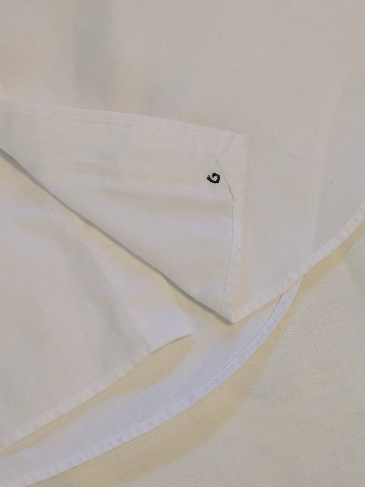 Upcycled Ralph Lauren Clerical Shirt - Size Large