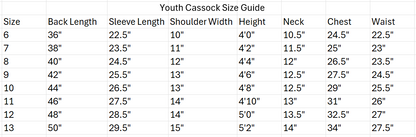 Youth Altar Boy Cassock
